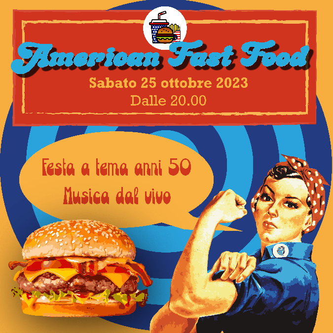Festa a tema anni 50 con musica dal vivo